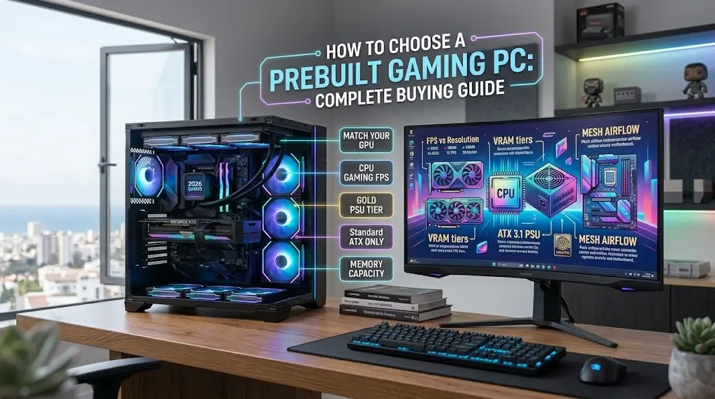How to Choose a Prebuilt Gaming PC: Complete Buying Guide (What to Look for, Red Flags to Avoid, and How to Get the Best Value)
